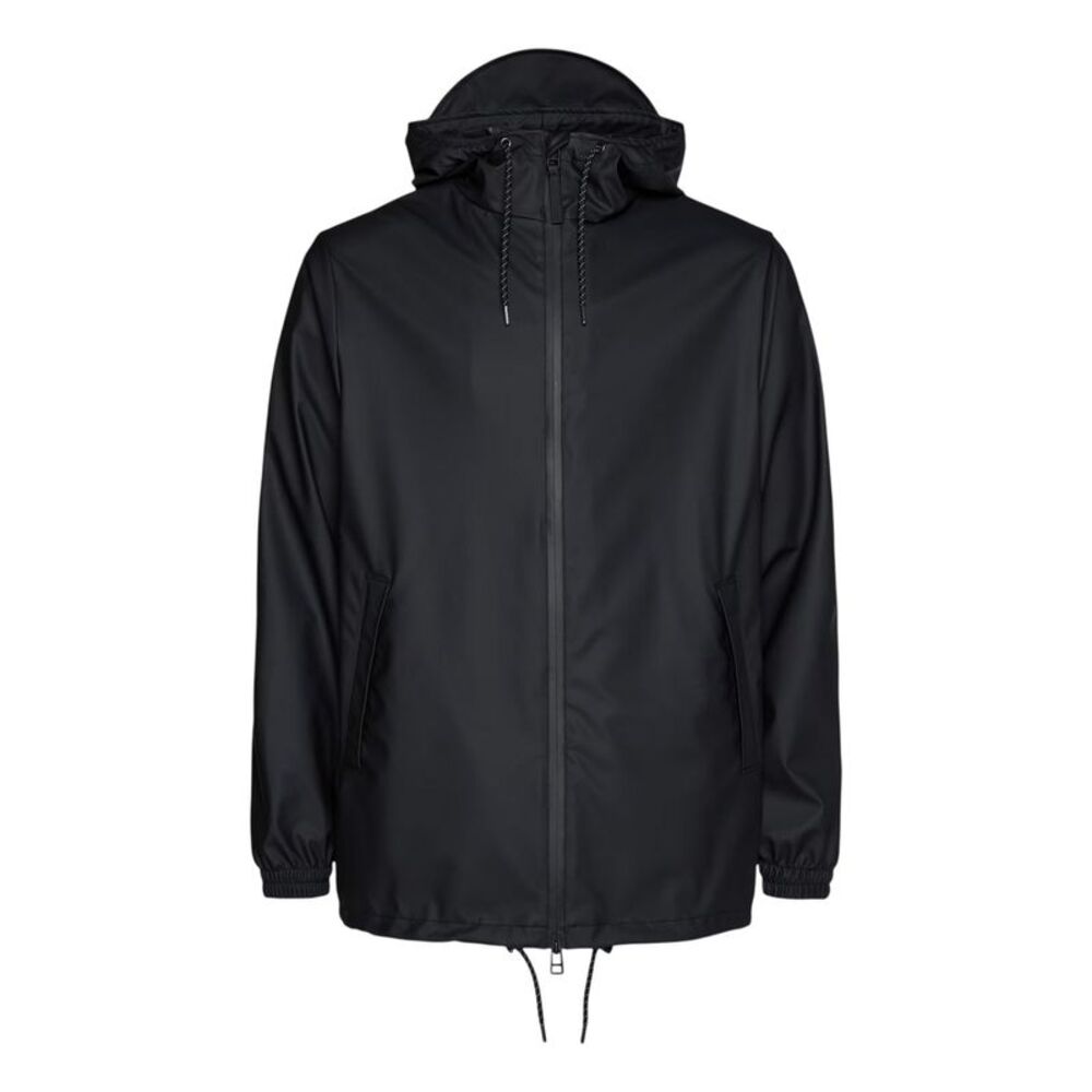 Rains Mens Storm Breaker Raincoat / Black
